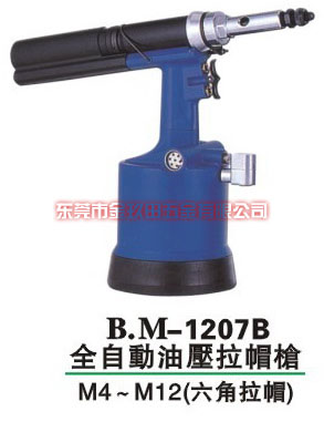 B.M-1207B全自动油压拉帽枪